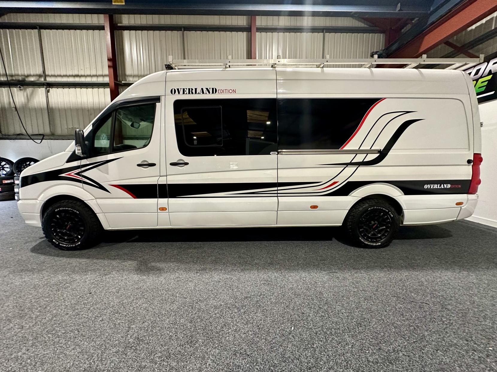 Volkswagen Crafter Motorhome Race Van Camper Van Converted 2.0 TDI CR35 Camper Van Race Van Conversion Diesel Manual L3 H3 (226 g/km, 134 bhp)