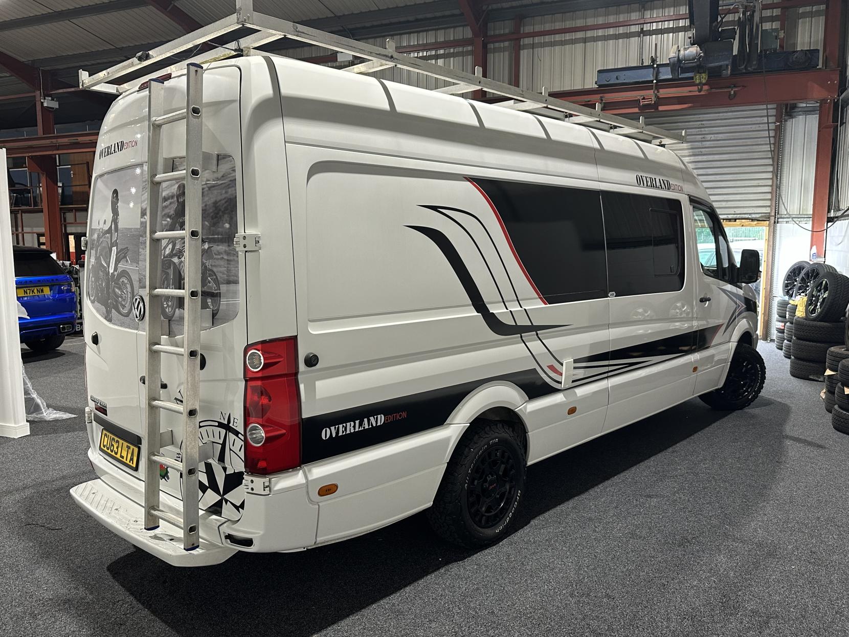 Volkswagen Crafter Motorhome Race Van Camper Van Converted 2.0 TDI CR35 Camper Van Race Van Conversion Diesel Manual L3 H3 (226 g/km, 134 bhp)