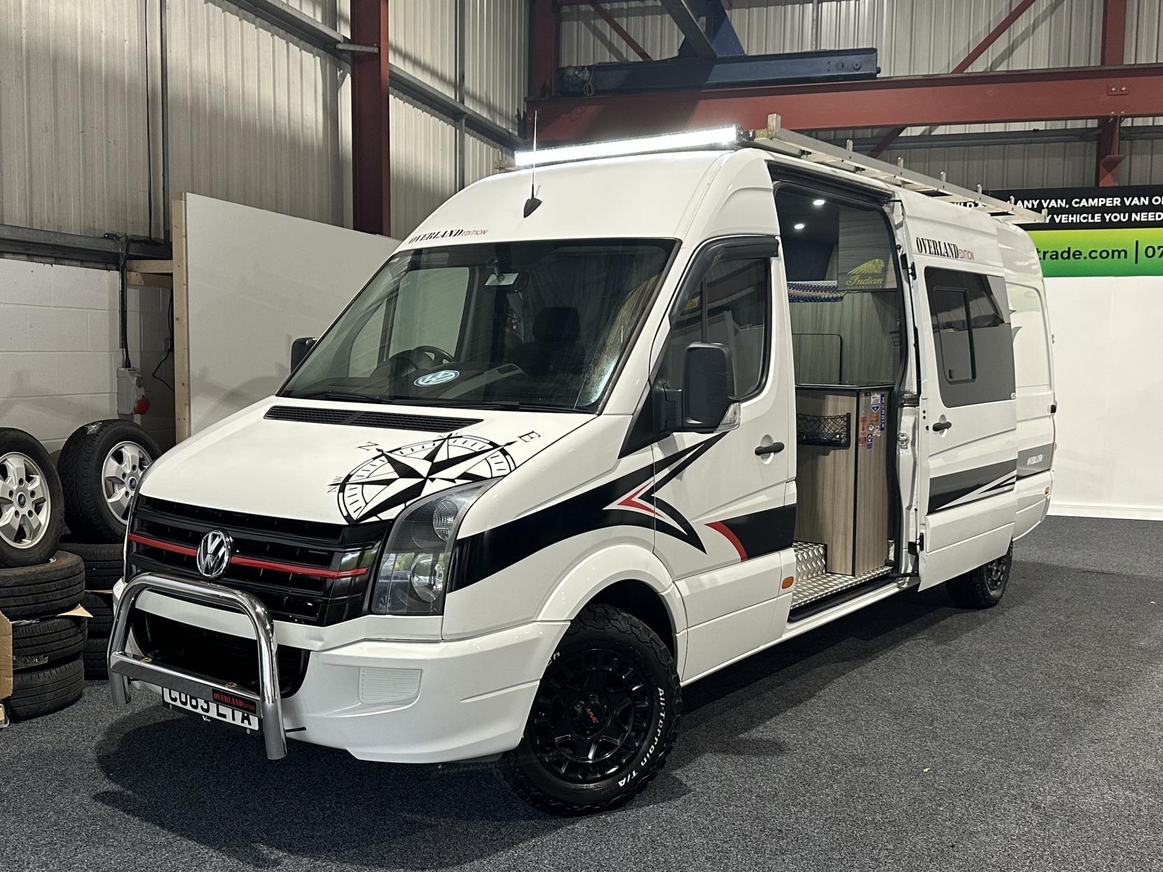 Volkswagen Crafter Motorhome Race Van Camper Van Converted 2.0 TDI CR35 Camper Van Race Van Conversion Diesel Manual L3 H3 (226 g/km, 134 bhp)