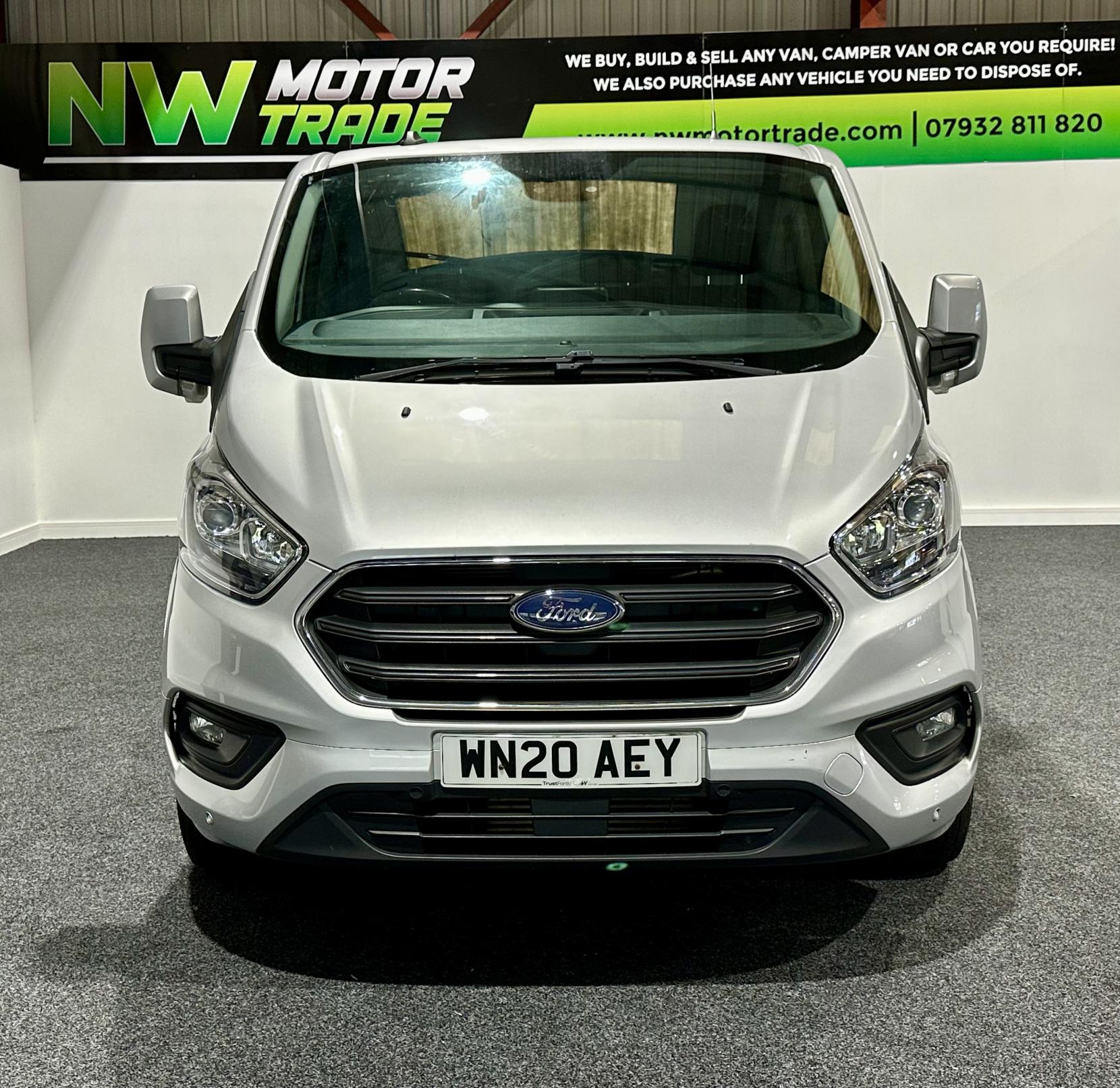 Ford Transit Custom 2.0 280 EcoBlue Limited Panel Van 5dr Diesel Auto L1 H1 Euro 6 (s/s) (130 ps)