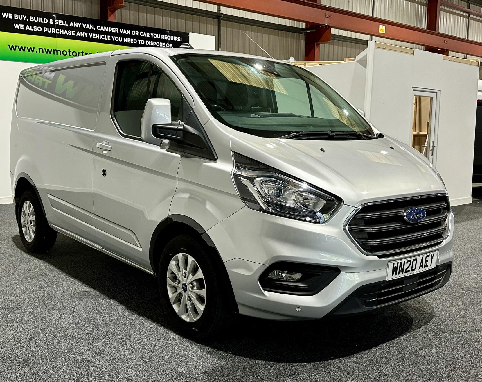 Ford Transit Custom 2.0 280 EcoBlue Limited Panel Van 5dr Diesel Auto L1 H1 Euro 6 (s/s) (130 ps)