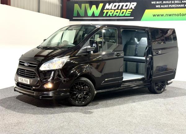 Ford Transit Custom Camper Van Motorhome 2.2 TDCi 270 Limited Panel Van 5dr Diesel Manual L1 H1 (186 g/km, 123 bhp)